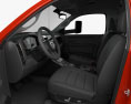 RAM LAFD Paramedic com interior 2016 Modelo 3d assentos