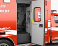 RAM LAFD Paramedic avec Intérieur 2016 Modèle 3d
