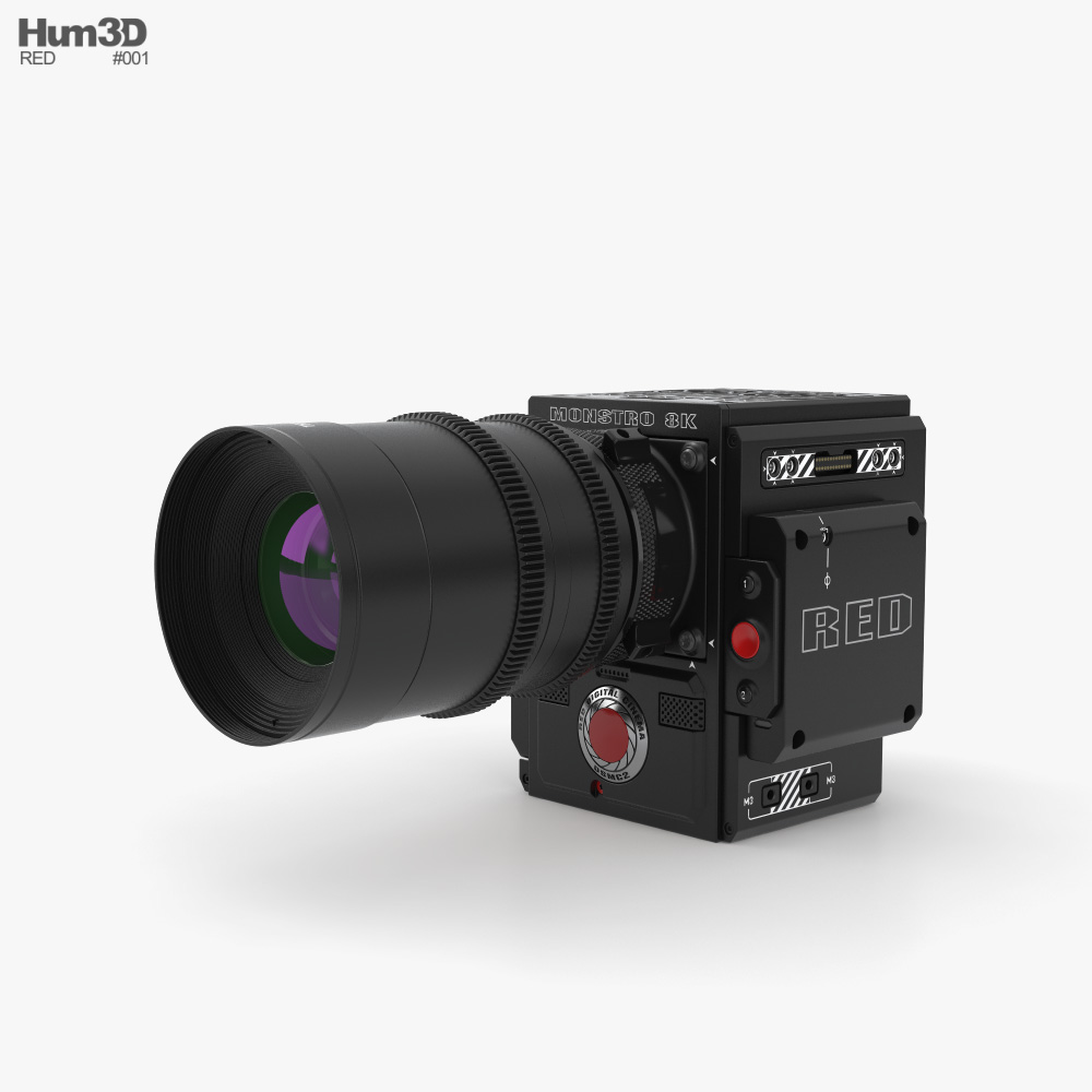 RED MONSTRO 8K VV Cinema Camera 3D model
