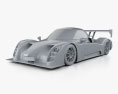 Radical RXC 2016 3D-Modell clay render