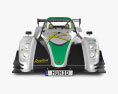 Radical SR8 RX 2015 3D 모델  front view