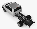Ram 3500 Crew Cab Chassis SLT 2019 3d model top view