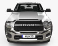 Ram 3500 Crew Cab Chassis SLT 2019 3d model front view