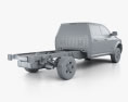 Ram 3500 Crew Cab Chassis SLT SRW 2022 Modelo 3D