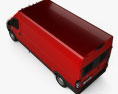 Ram ProMaster Cargo Van L3H2 2022 3D 모델  top view