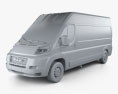 Ram ProMaster Cargo Van L3H2 2022 3D模型 clay render