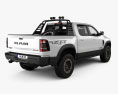 Ram 1500 Crew Cab TRX Mopar Performance Parts 2024 3D-Modell Rückansicht