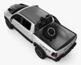 Ram 1500 Crew Cab TRX Mopar Performance Parts 2024 Modello 3D vista dall'alto