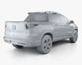 Ram 1000 Crew Cab Big Horn 2023 3D модель