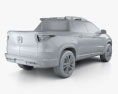 Ram 1000 Crew Cab Laramie 2023 3D 모델 