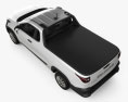 Ram 700 Regular Cab SLT 2024 3D模型 顶视图
