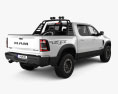 Ram 1500 Crew Cab TRX Mopar Performance Parts з детальним інтер'єром 2024 3D модель back view