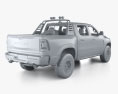 Ram 1500 Crew Cab TRX Mopar Performance Parts 인테리어 가 있는 2024 3D 모델 