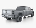 Ram 3500 Crew Cab Long bed Dually Limited 2024 3d model