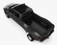 Ram 3500 Crew Cab Long bed Dually Limited 2024 3D-Modell Draufsicht
