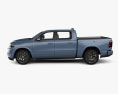 Ram 1500 Crew Cab REV Limited 2024 3Dモデル side view