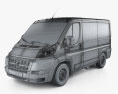 Ram ProMaster Cargo Van L1H1 2016 3D模型 wire render
