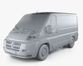 Ram ProMaster Cargo Van L1H1 2016 3Dモデル clay render