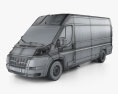 Ram ProMaster Cargo Van L4H2 2016 3D 모델  wire render