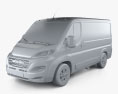 Ram ProMaster Cargo Van L1H1 2024 3D-Modell clay render