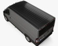 Ram ProMaster Cargo Van L2H1 2024 3D 모델  top view