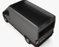 Ram ProMaster Cargo Van L2H2 2022 3D модель top view