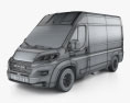 Ram ProMaster Cargo Van L2H2 2024 Modelo 3D wire render