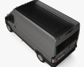 Ram ProMaster Cargo Van L2H2 2024 3D 모델  top view