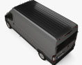 Ram ProMaster Cargo Van L3H2 2024 3D-Modell Draufsicht