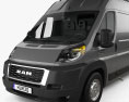Ram ProMaster Cargo Van L4H2 2022 Modèle 3d
