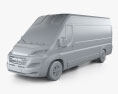 Ram ProMaster Cargo Van L4H2 2024 3D模型 clay render