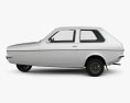 Reliant Robin 1973 3Dモデル side view