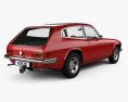 Reliant Scimitar GTE 1970 3D-Modell Rückansicht