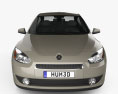Renault Fluence 2010 3Dモデル front view