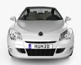 Renault Megane CC 2012 3D模型 正面图