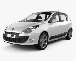 Renault Scenic 2010 3D模型