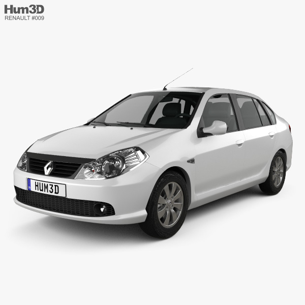 Renault Symbol 2011 3D 모델 