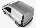Renault Kangoo Compact 2014 3d model top view