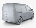 Renault Kangoo Van 2 Side Doors 2014 3d model