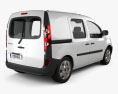 Renault Kangoo Van 2 Side Doors Glazed 2014 3Dモデル 後ろ姿