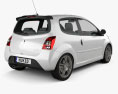 Renault Twingo RS 2012 3d model back view