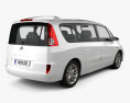 Renault Grand Espace 2014 3D 모델  back view