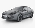 Renault Laguna 2014 3Dモデル wire render