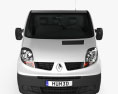 Renault Trafic Panel Van ShortWheelbase StandardRoof 2011 3d model front view