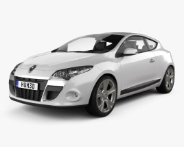 Renault Megane Coupe 2013 3D-Modell