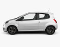 Renault Twingo 2013 3D 모델  side view