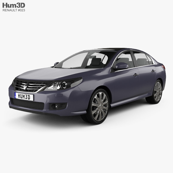 Renault Latitude 2014 3D-Modell