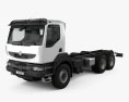 Renault Kerax Chassis 2013 3D 모델 