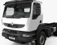 Renault Kerax Chassis 2013 3D 모델 