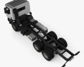 Renault Kerax Chassis 2013 3D 모델  top view